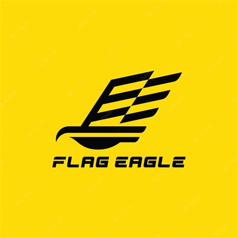 Premium Vector | Flag Eagle Logo