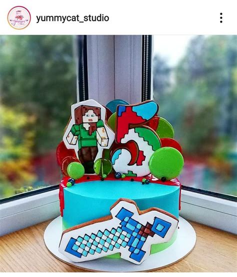 Pin By Olga Patrascu On Minecraft Desserts Cake Food