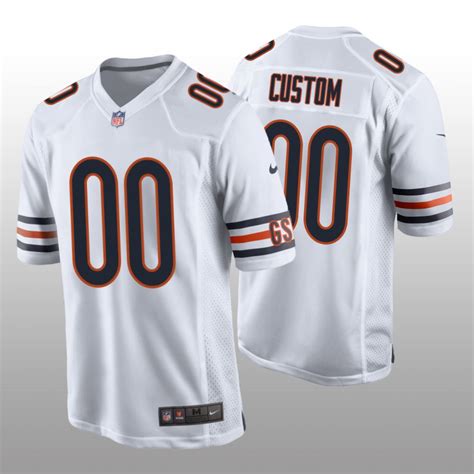 Chicago Bears Custom Navy Jersey Game – Youth – KatinatSports Store