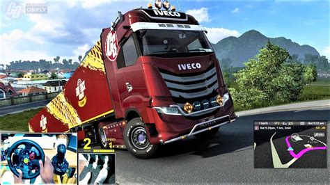 800hp Iveco S Way V8 B Double Trailer ETS2 Mapa Eldorado Pro 1 47 Mod