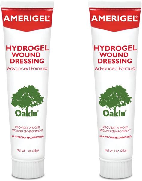 Amerigel Hydrogel Wound Dressing 1 Oz Two Pack