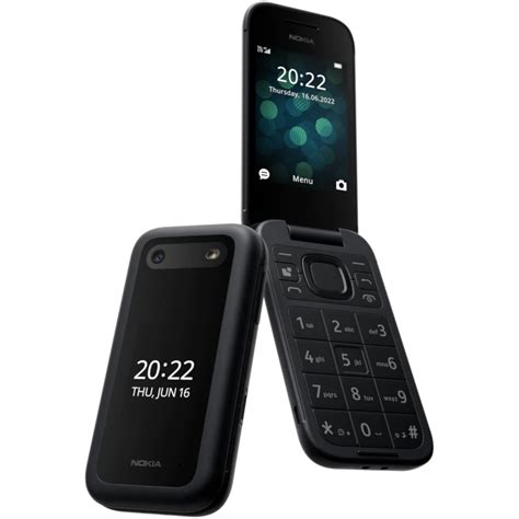 Nokia 2660 Flip Mobiltelefon Kinyitható Dual SIM 4G Fekete eMAG hu