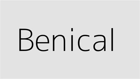 Benical - Teknoloji Doktoru