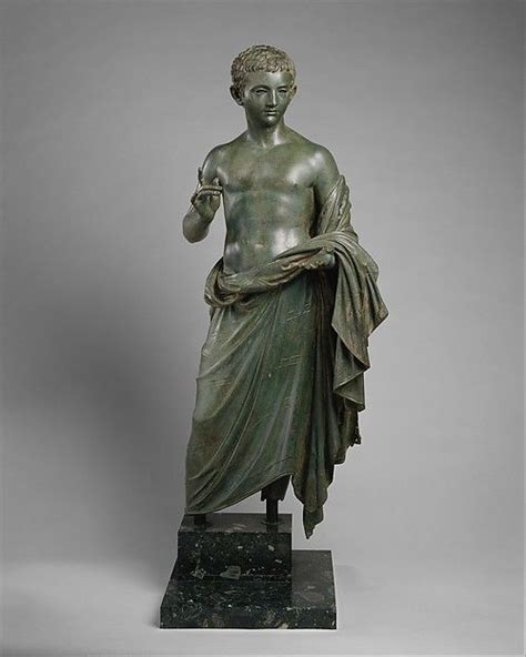 Retrieved Title Bronze Statue Of An Aristocratic Boy Source