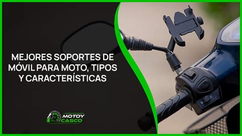 17 SOPORTES de MÓVIL para MOTO TIPS