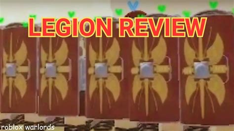 Roblox Warlords Legion Review Youtube