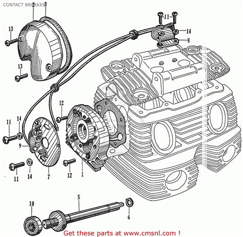 Ca77 305 honda dream parts