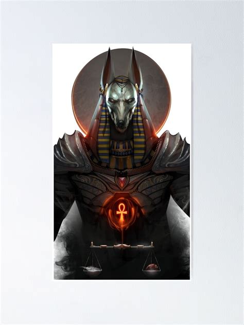 "Anubis" Poster by MohamedSaad | Redbubble