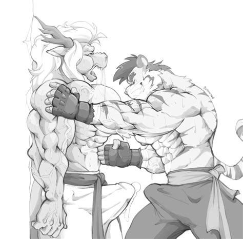 Rule 34 Abs Anthro Beatdown Beaten Beaten Up Belt Biceps Black Belt Black Bottomwear Black