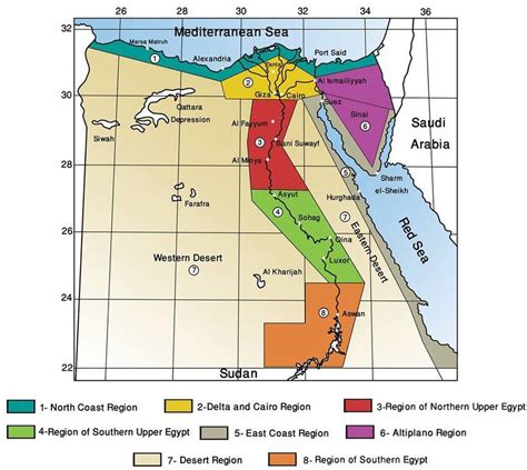 ÉGYPTE RÉGIONS VITICOLES Terroirs du Monde