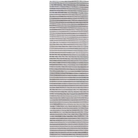 SAFAVIEH Marbella Charcoal Ivory 2 Ft X 8 Ft Interlaced Striped