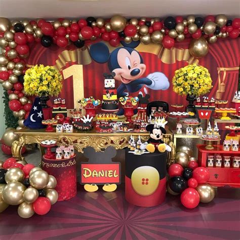 Festa Do Mickey Fotos E Tutoriais Para Uma Comemora O De Arrasar