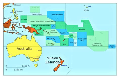 Mapa De Ocean A Pol Tico F Sico Mudo Con Nombres Mapamundi