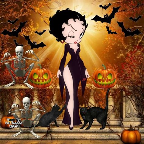 Pin By Alice Wallace On Beautiful Betty Boop Betty Boop Halloween