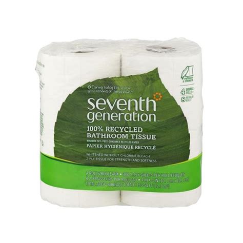 Seventh Generation 100 Recycled Bathroom Tissue 4 Pack