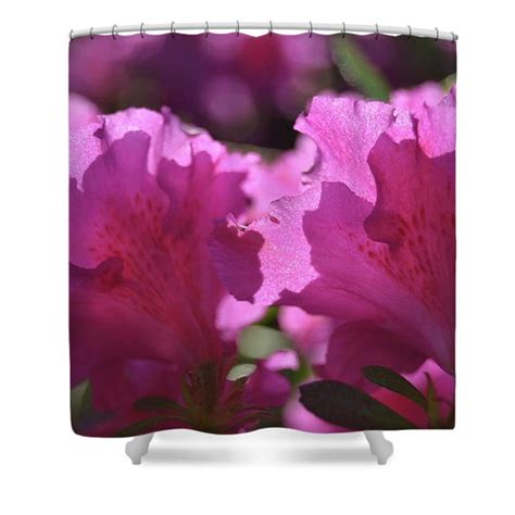 Azalea I Shower Curtain Natural Linens