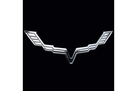 C Chevrolet Corvette Chrome Plated Billet Aluminum Emblem