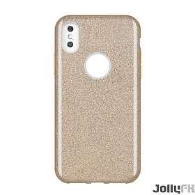 Glitter Case Shining Skal Till Huawei Y7 2019 Y7 Prime 2019 Guld