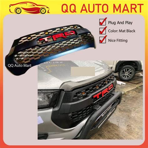 Toyota Hilux Rogue 2 4 2020 2021 Front Grill Lazada