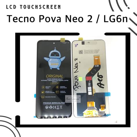 Jual Lcd Touchscreen Tecno Pova Neo Lg N Fullset Shopee Indonesia