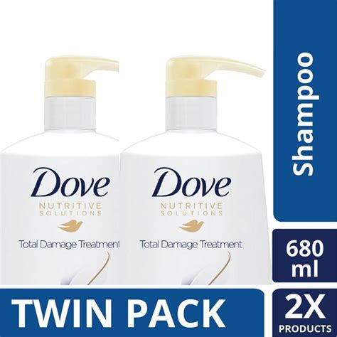 Jual Dove Shampoo Nutritive Solution 2 X 680 ML Shopee Indonesia