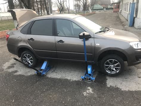 Литые диски и резина — Lada Гранта (1G), 1,6 л, 2017 года | колёсные ...