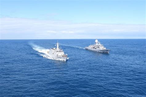 Ins Sumedha Participates In Maritime Exercise With Australian Navy