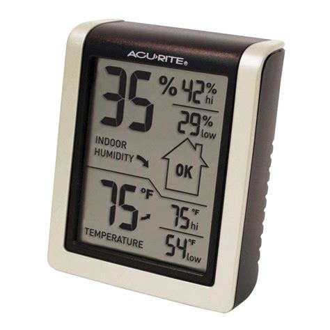 Acurite Digital Humidity And Temperature Comfort Monitor 00619hd The