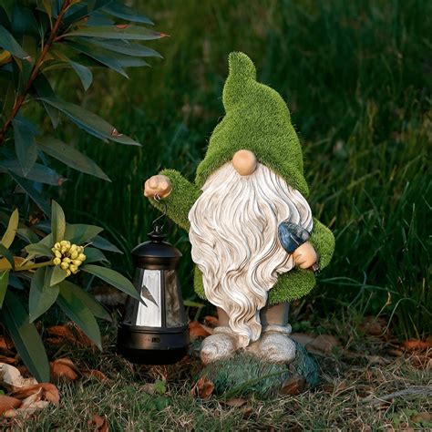 Spirited Solar Garden Gnome Lights - Inspire Uplift