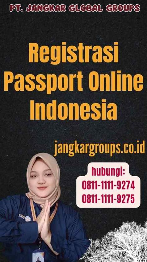 Registrasi Passport Online Indonesia Cara Mudah Dan Praktis Jangkar