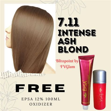 Bliss Point Epsa 7 11 Intense Ash Blonde Epsa 12 Hair Spa Hydrox