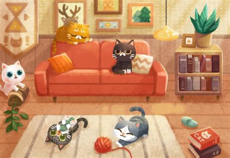 I Love Secret Cat Forest Rcatgames