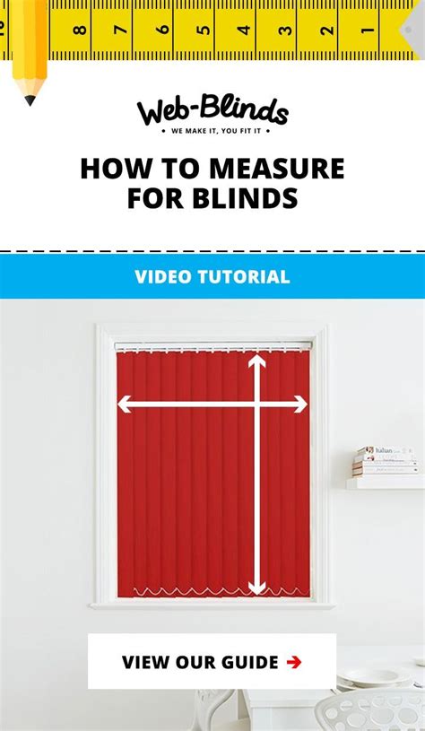 Get Measuring For Your Blinds Right First Time With Our Handy Measuring