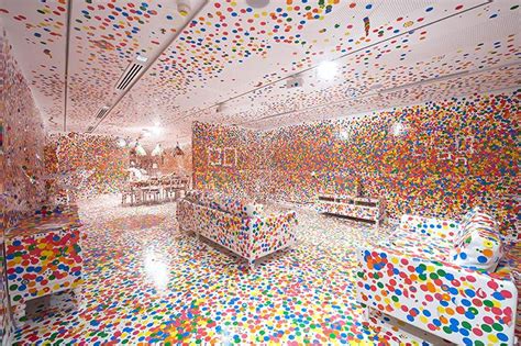 Spot On The Obliteration Room By Yayoi Kusama In Pictures