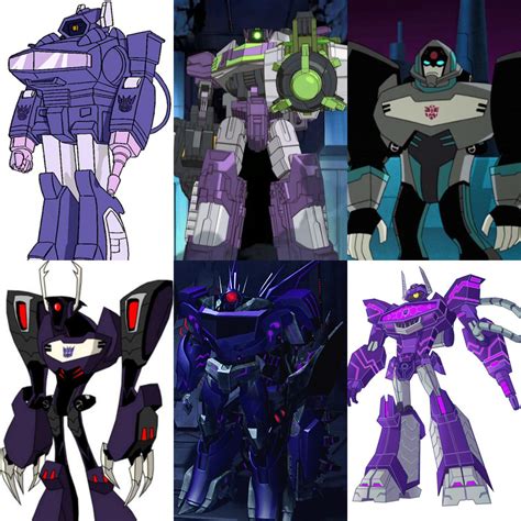 Evolution Of Shockwave In Animation Rtransformers