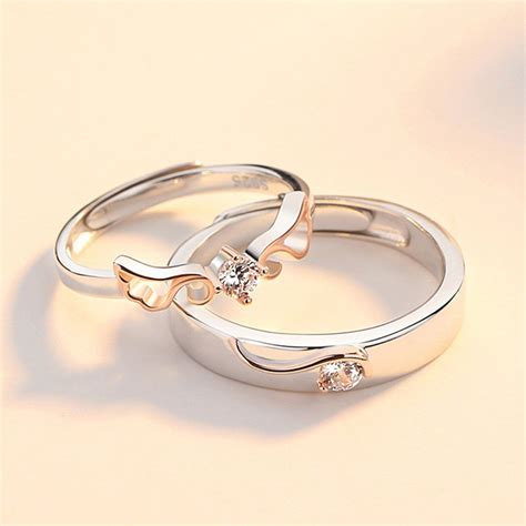 Pinky Swear Matching Rings Promise Rings Set Couples Ring Etsy