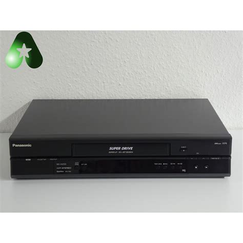 Panasonic NV HV55 HiFi Stereo Videorecorder 6 Kopf VHS Rekorder Wie Neu