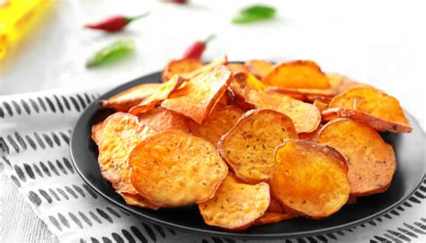 Chips Fit De Batata Doce Super Sald Vel Receitas Maravilhosa