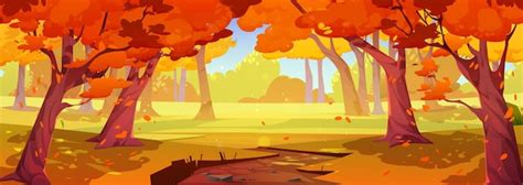 Autumn forest landscape Vectors & Illustrations for Free Download | Freepik