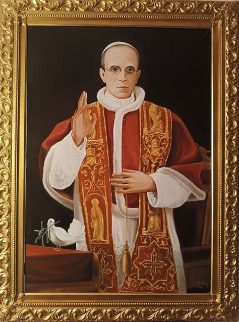 Pio XII Pastor Angelicus Pius XII Pastor Angelicus Painting By