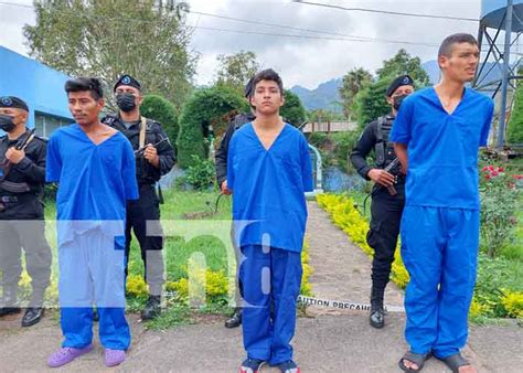 Delincuentes Tras Las Rejas Por Delitos De Peligrosidad En Jinotega