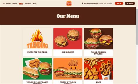 Burger King Menu Prices Uk November 2024