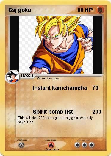 Pokémon Ssj goku 111 111 Instant kamehameha My Pokemon Card