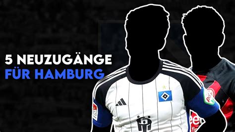 Hamburger SV 5 Transfers für Rückkehr in Bundesliga unter Tim