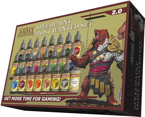 Speedpaint 2 0 Most Wanted Set The Army Painter La Boutique Tabletop