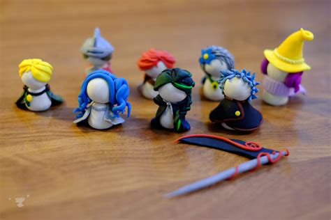 Polymer Clay Figurines Ting Fen Zheng