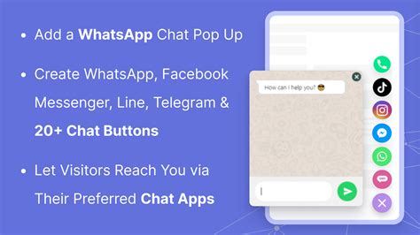 WhatsApp Chat Facebook Messenger Call Button Email 20 Chat