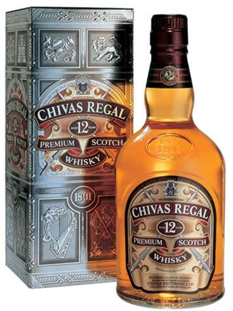 Chivas Regal Premium Scotch Whisky, 12 years, 750 ml — Goisco.com