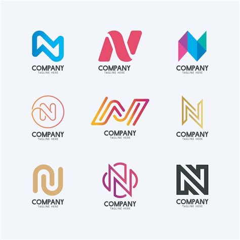 Premium Vector N Letter Logo