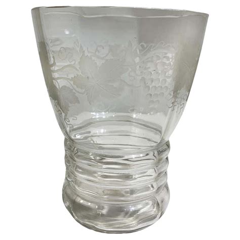 Late 20th Century Rosenthal Blown Glass Crystal Vase With Andy Warhol Design At 1stdibs Andy